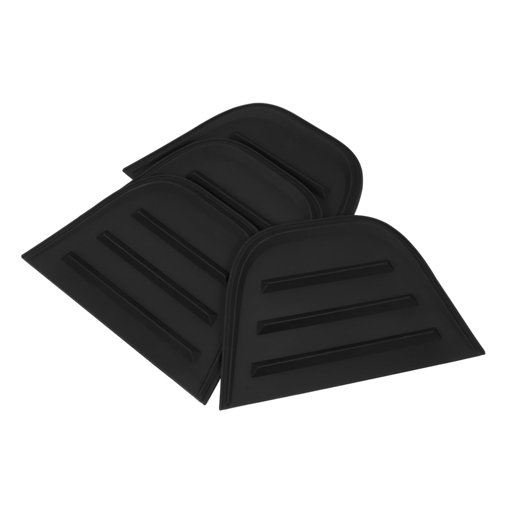 NULYLU 4pcs Luggage Corner Protectors Anti-Collision Edge Guards for Suitcases Lightweight and Aesthetic Design Easy to Install Versatile Protection