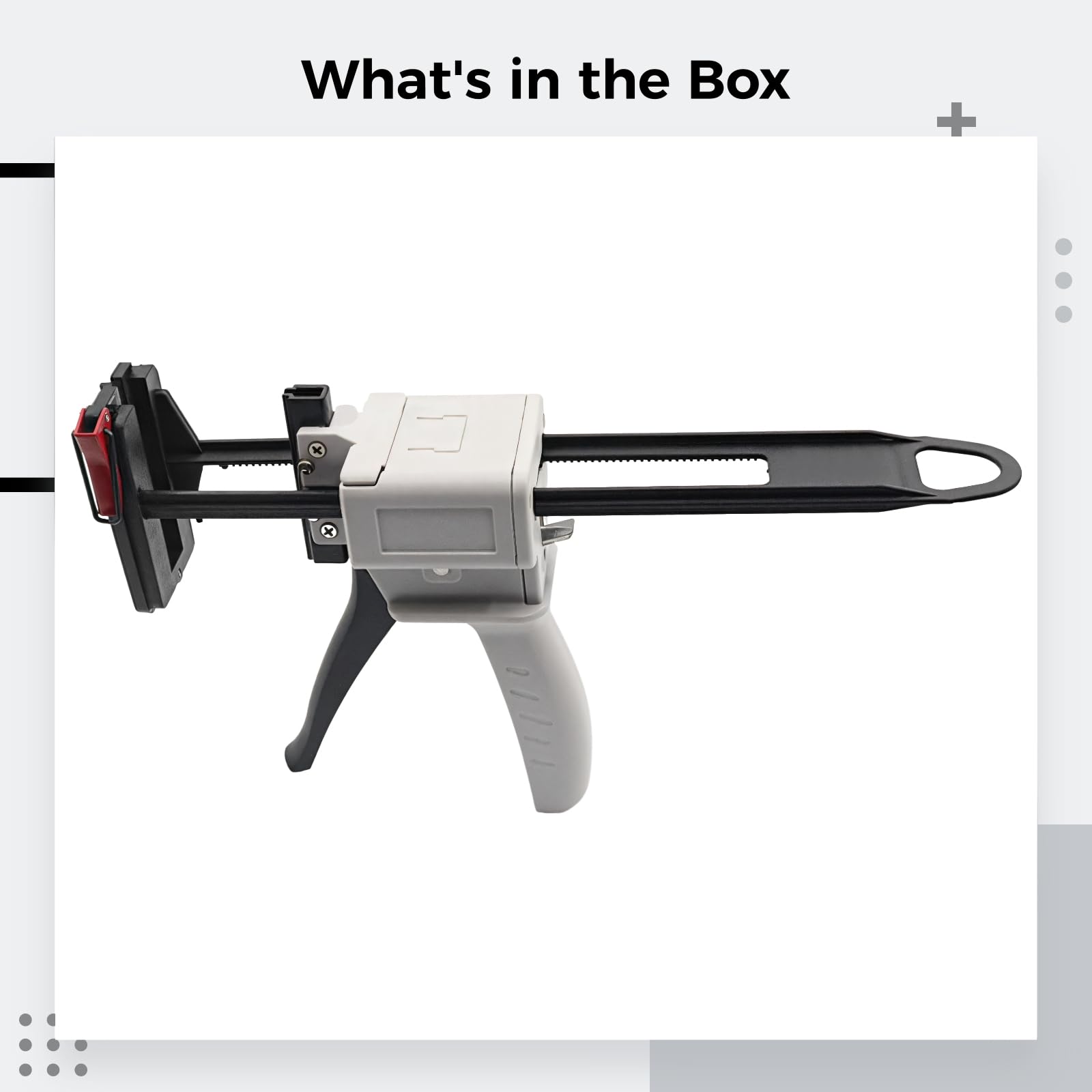 Easy Squeeze Tube Dispenser Gun With Professional Trigger, Metal Grip Tool For Cream, Adhesive & Toothpaste