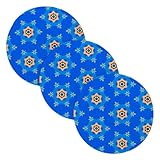 Matériau respectueux de l'environnement : polyester + coton, sûr et sans danger à utiliser ; l'épaisseur de 0,6 garantit un excellent effet d'isolation thermique, et le grand dessous de plat est un gadget de cuisine essentiel pour aider à protéger la table à manger, la table basse, les meubles ou le comptoir de cuisine.