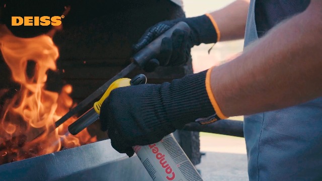 Guanti Antitaglio Deiss Pro - Livello 5 Di Protezione | Per Cucina, Griglia, Giardinaggio | Con Palmo In Silicione