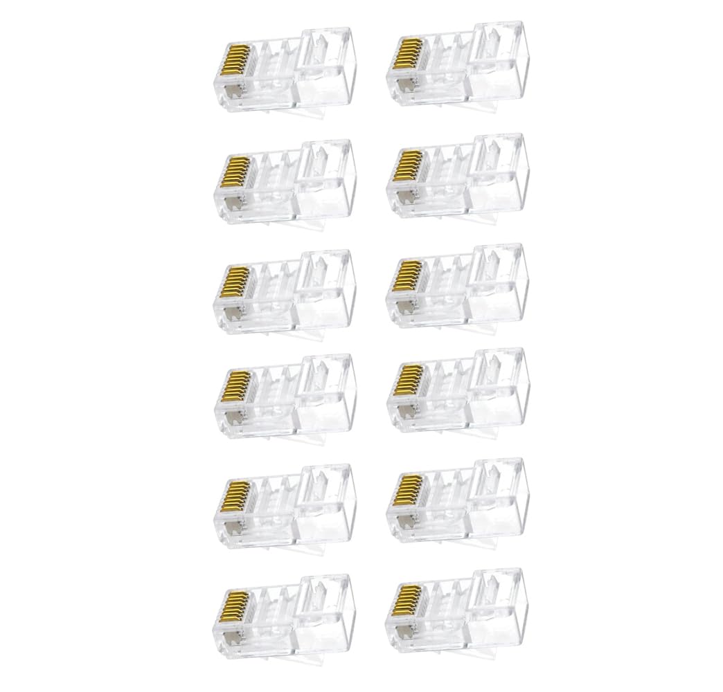 CRAFTS HAVELI Network Ethernet Crystal Heads Plug 8Pin RJ45 Connector CAT5 CAT5e Modular Cable Internet LAN Plugs Socket 6Pc (B0C7L3QQTW) Amazon Price History, Amazon Price Tracker