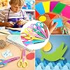 Decorative Paper Edge Scissor Set –5'' Colorful Paper Edger Scissors Great for Kids, Teachers, Crafts, Scrapbooking, DIY Projects and Kids Crafts, Set of 6 (5inch) #4