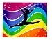 Whimsical Practicality Gymnastics Edible Icing Image (1/4 Sheet)