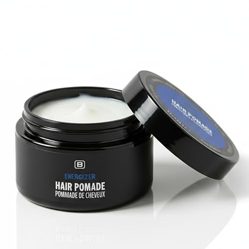 Pomada vegana de sujeción media sin olor para hombres, verificada por EWG, a base de agua, totalmente natural, sin escamas para sostener todo el día