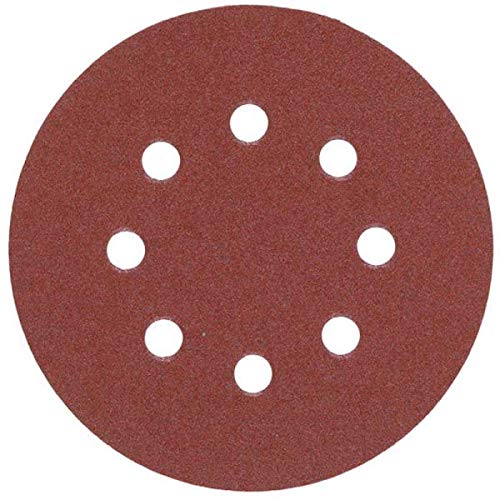 Milwaukee De Lixa 8 Orif Disc 125 mm Grao 80 5un