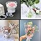 QISF 86cm x 30m Dicke Klare Cellophanfolie, 3 Mil Transparente Geschenkfolie, Klarsichtfolien Rolle, Kristallklare Verpackungsfolie für Blumen, Geschenkkörbe, Hochzeiten, Ostern, Weihnachten