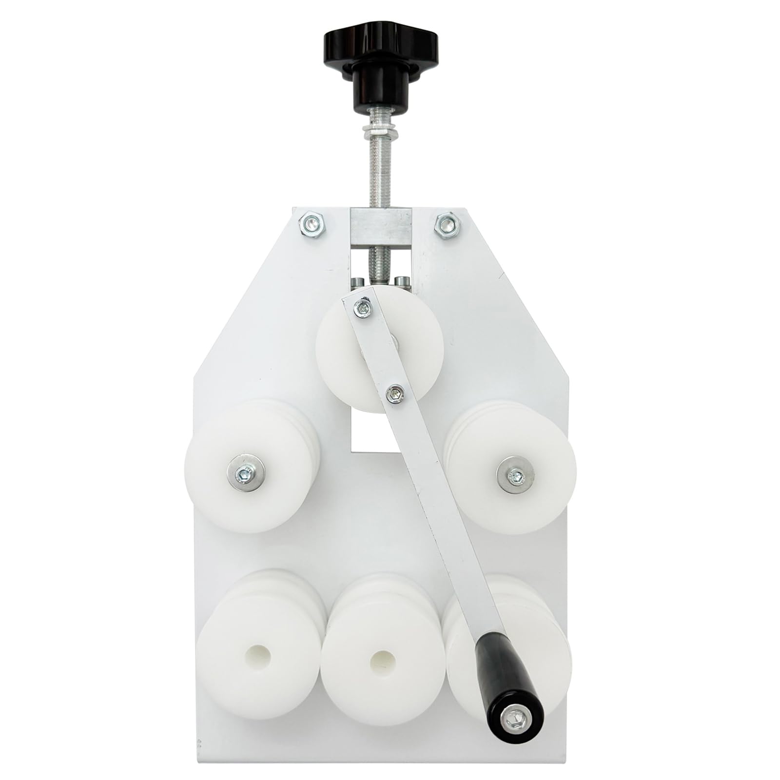 PreAsion Manual Hollow Aluminum Bar Bending Machine Aluminum Strip Bender 0.2"-0.6" Bending Machine for Bending the Aluminum Strip