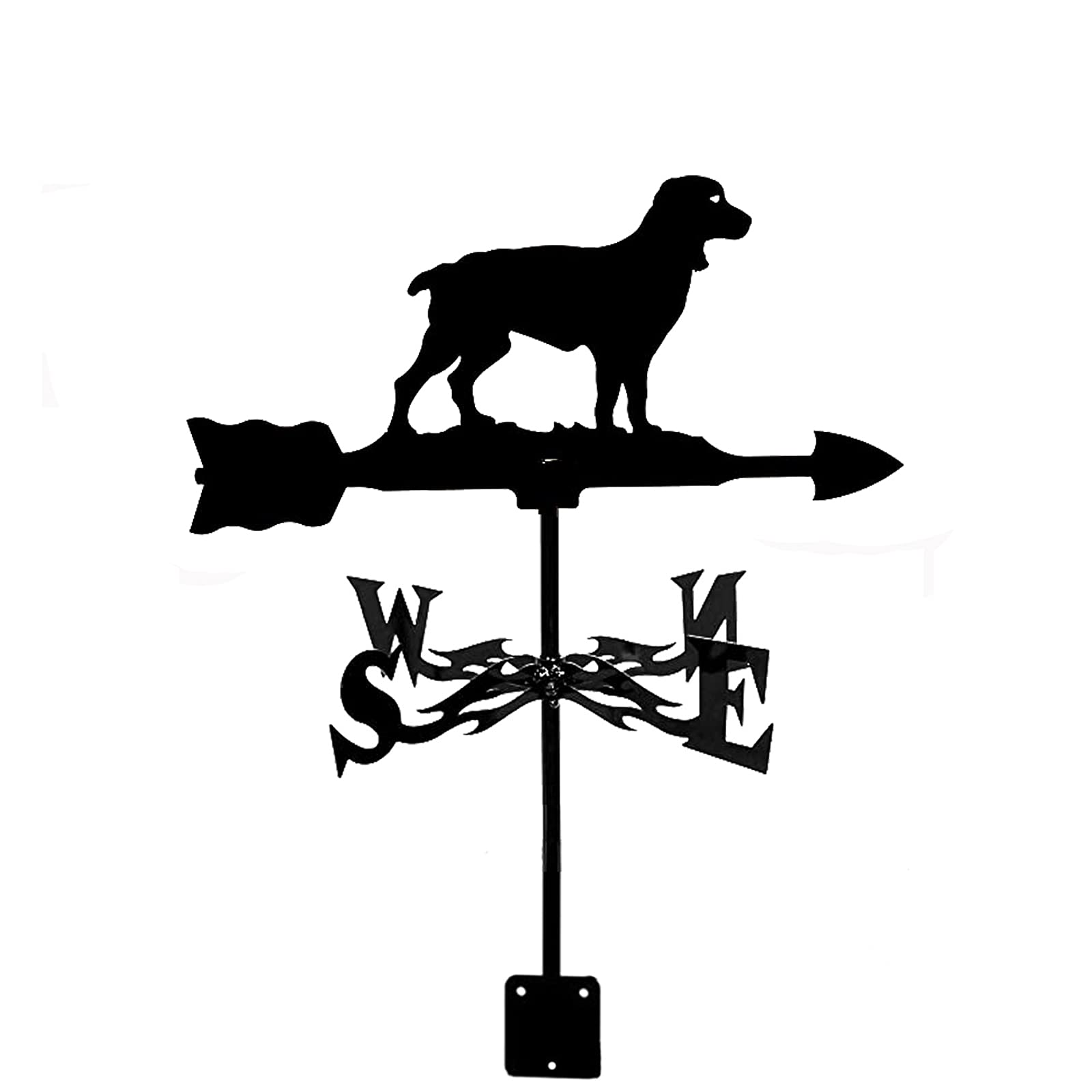 TAXXII wind vane Decoration Wind Vane, Weather Vanes Weathervane Direction Indicator Weathercock Stainless Steel With Anti-Rust Coating For Outdoor Decor Craft