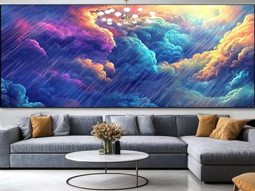 Diamond Painting arbre de vie XXL pour la décoration murale du salon et de la chambre