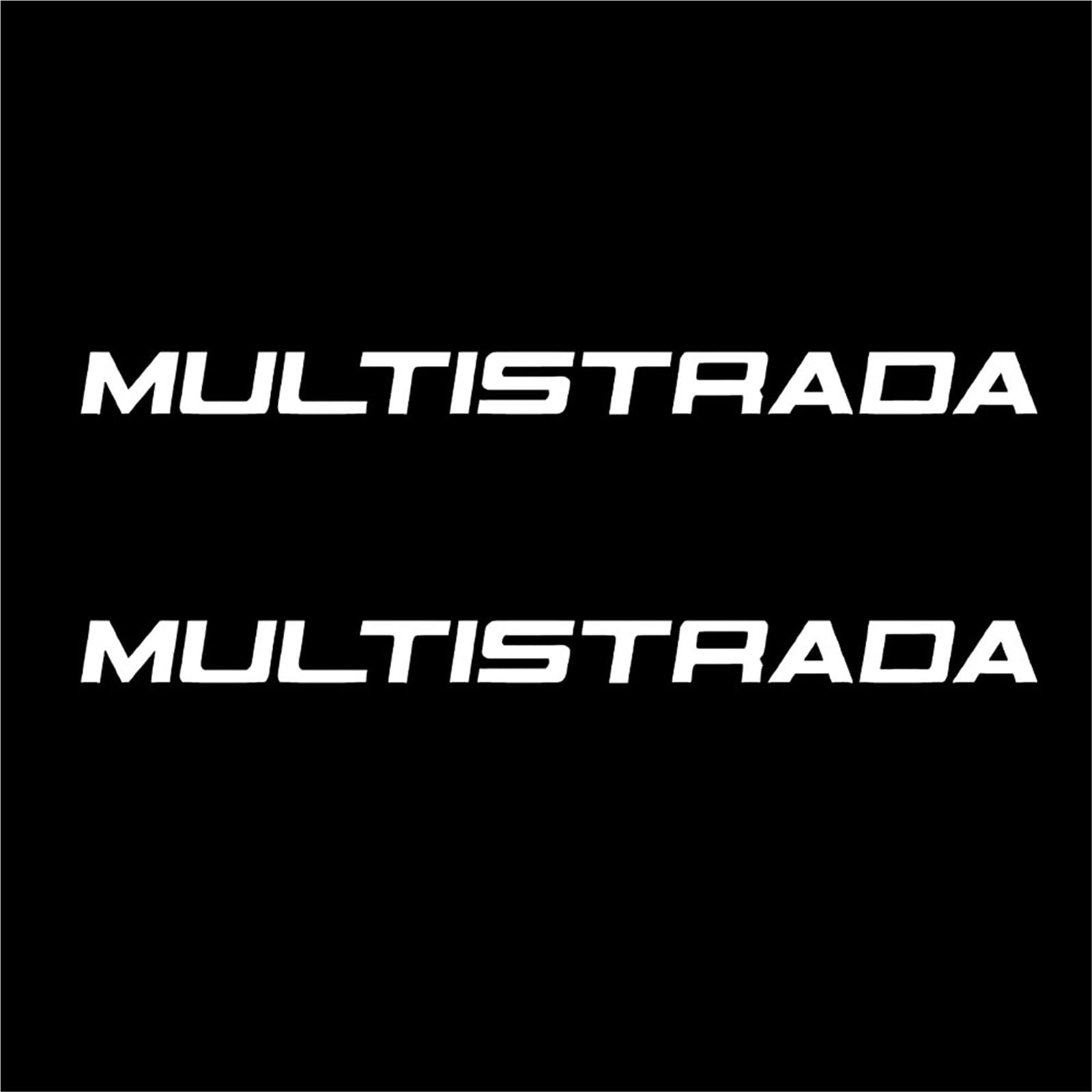 Cygglb Silver Motorcycle Stickers Waterproof Decal For Ducati Multistrada V4/950/950S/1200/1200S/1260/1100/1000