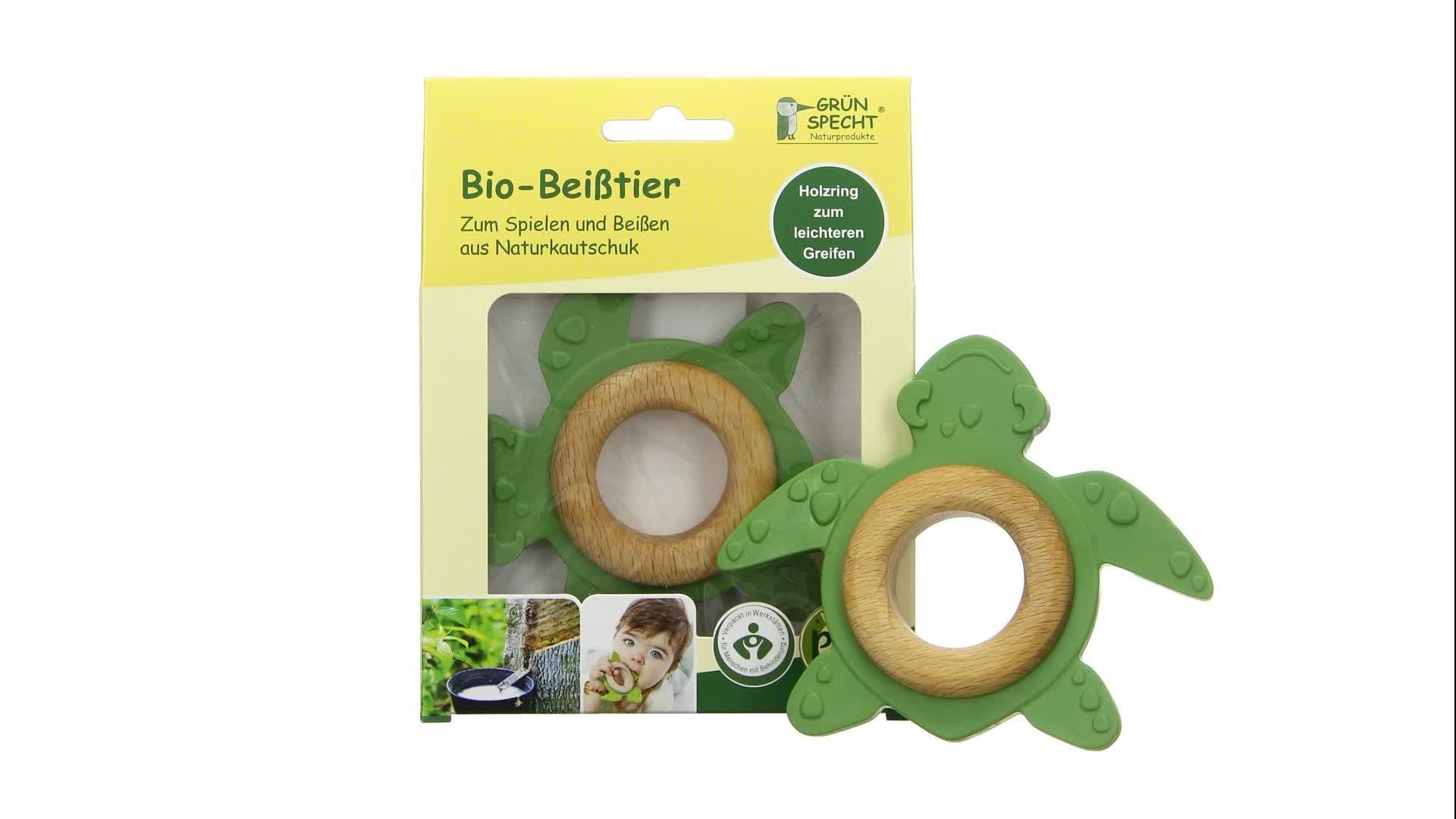 Grünspecht Bio Bijtring - Schildpad kopen? - De kleine lama Grünspecht Bio Bijtring - Schildpad kopen? - De kleine lama