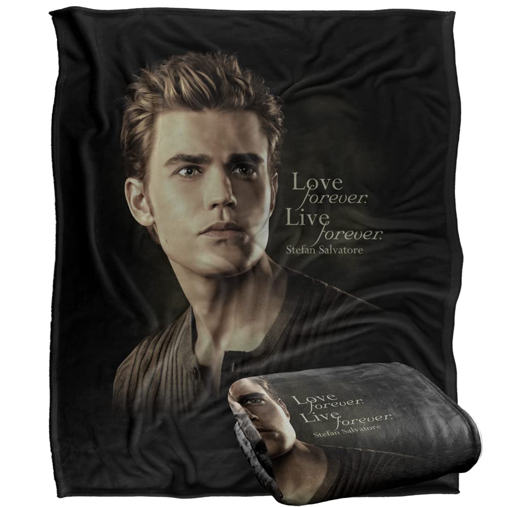 Vampire Diaries Forever Officially Licensed Silky Touch Super Soft Throw Blanket 152 x 127 cm