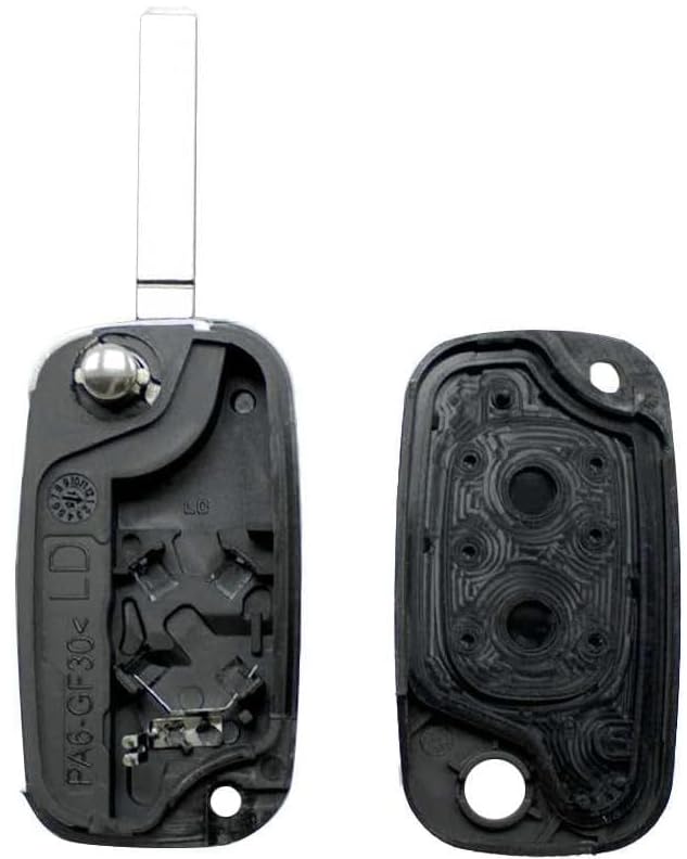 Télécommande Clé 3 Boutons Compatible Renault Modus, Clio, Twingo, Kangoo - Neuf