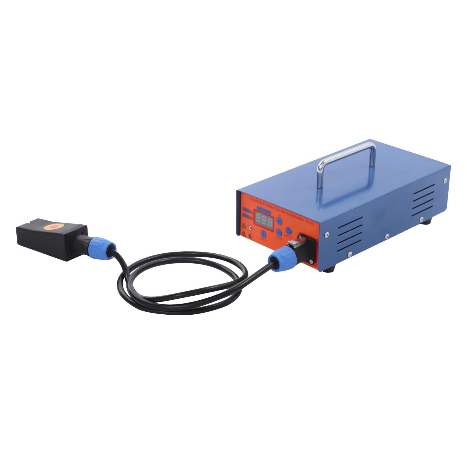 Estrattore per ammaccature a induzione da 800 W, potenza e riscaldamento regolabili, strumento di riparazione per ammaccature dell'auto senza vernice, per carrozzeria, fai da te, riscaldamento
