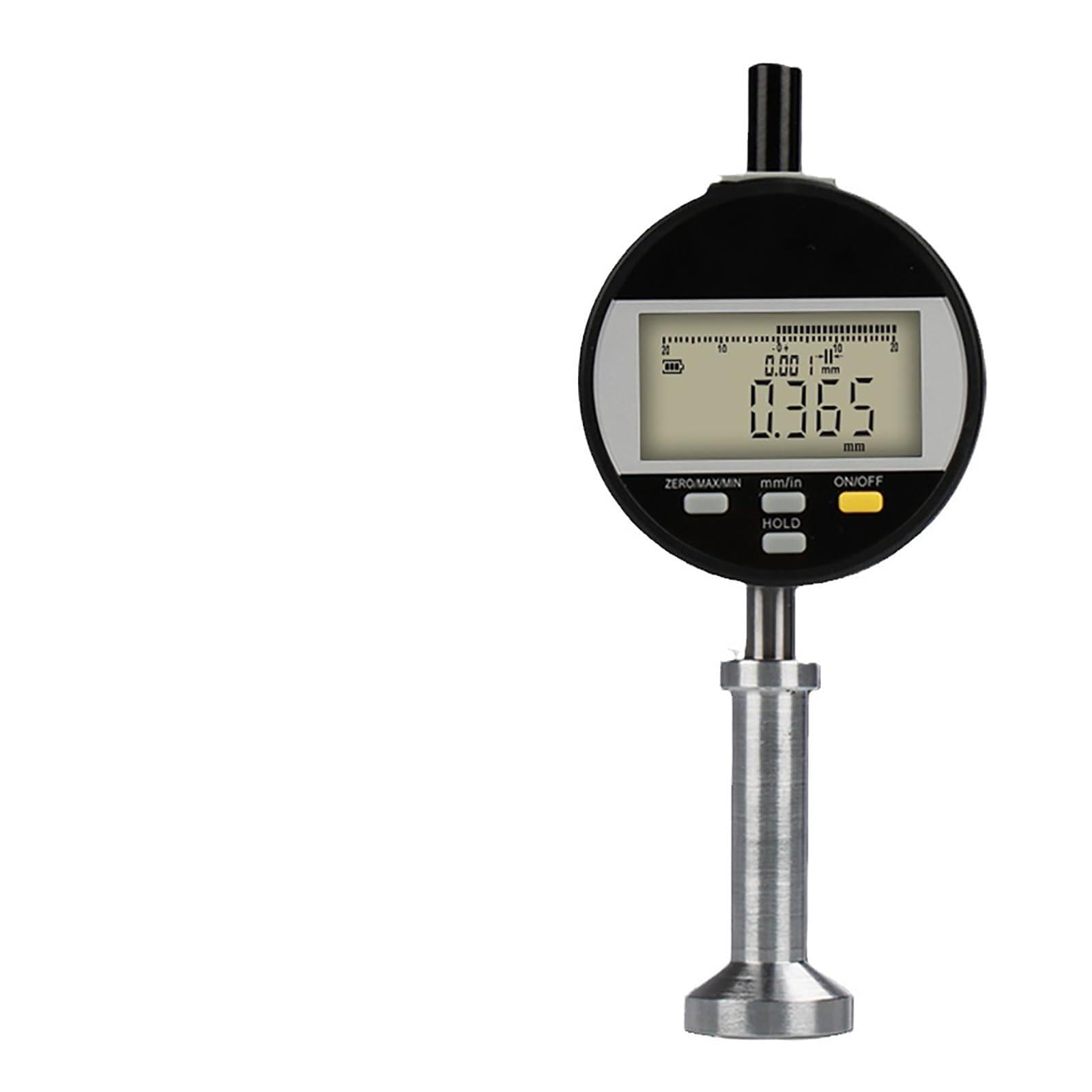 Probador Rugosidad Superficies Portátil, Medidor Rugosidad Superficies Digital, Precisión Medición: ±0,003 Mm/Rango Medición: 0-6,5 Mm/métrico Y Convertible En Pulgadas, Utilizado para Imprimir