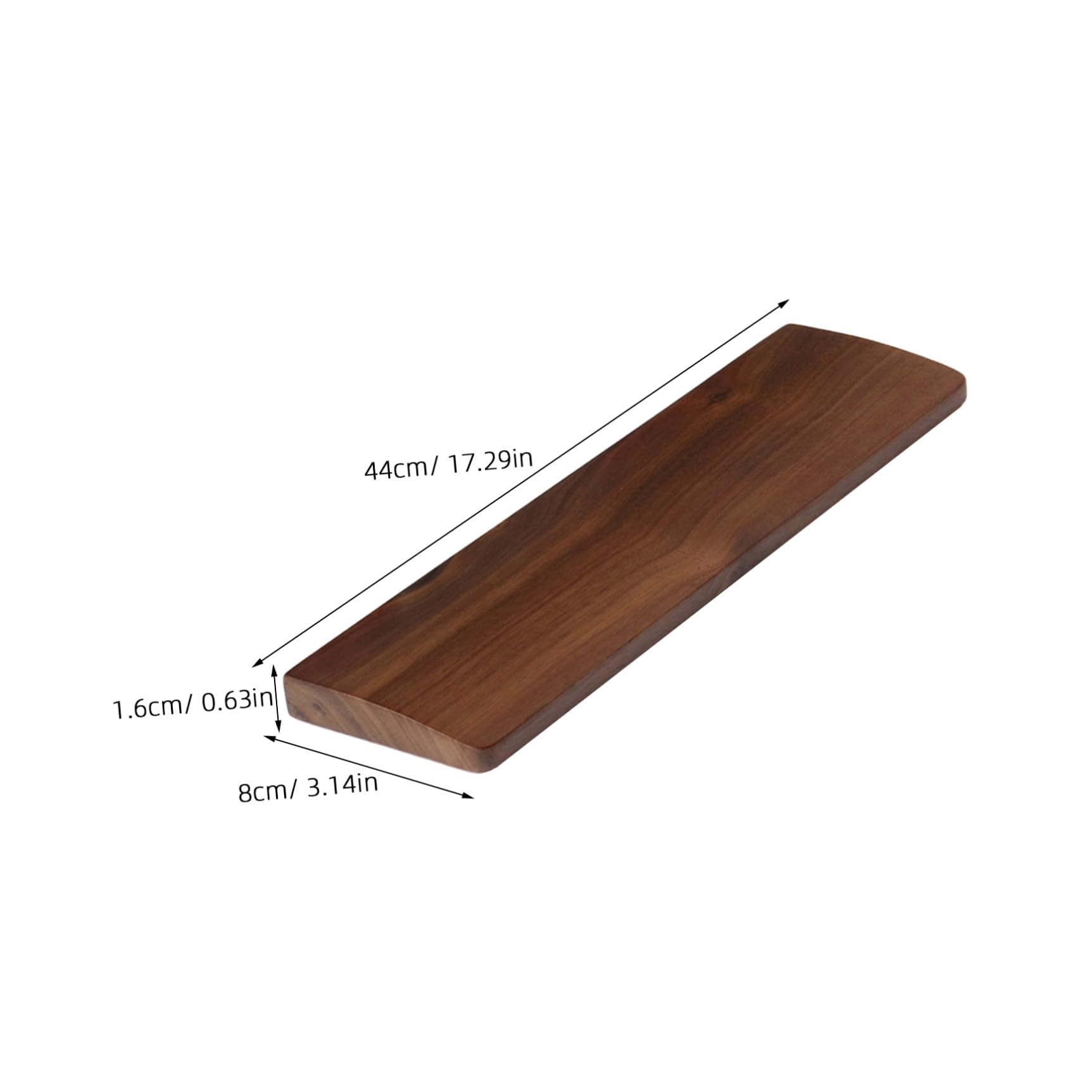 COHEALI Poggiapolsi in Legno Per Tastiera Poggiapolsi Per Computer Supporto Per Polso Da Scrivania in Legno Massello Design Ergonomico Per Alleviare Affaticamento Del Polso
