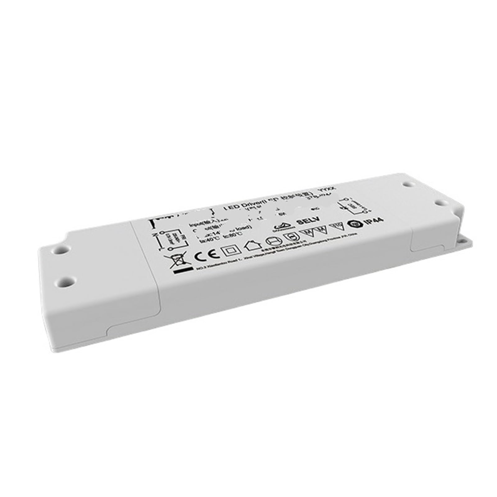Alimentation AED06-24VLSTB-IP44 24V 6W, conception compacte de haute précision