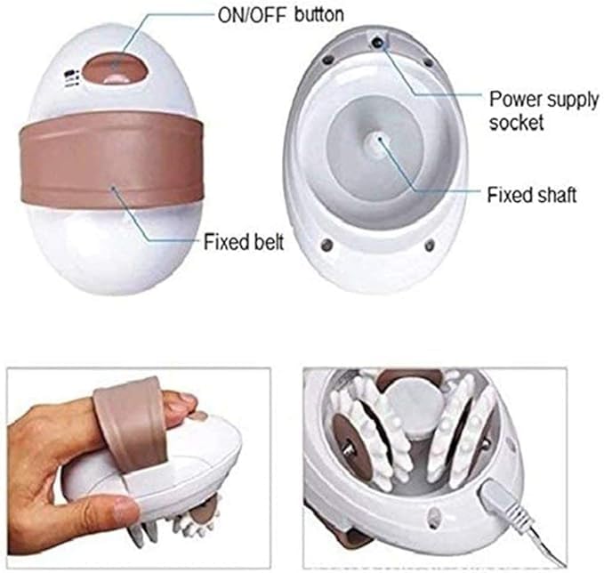 Buy Now 3D Electric Mini Massager, Full Body Slimmer Massage Anti-Ce...