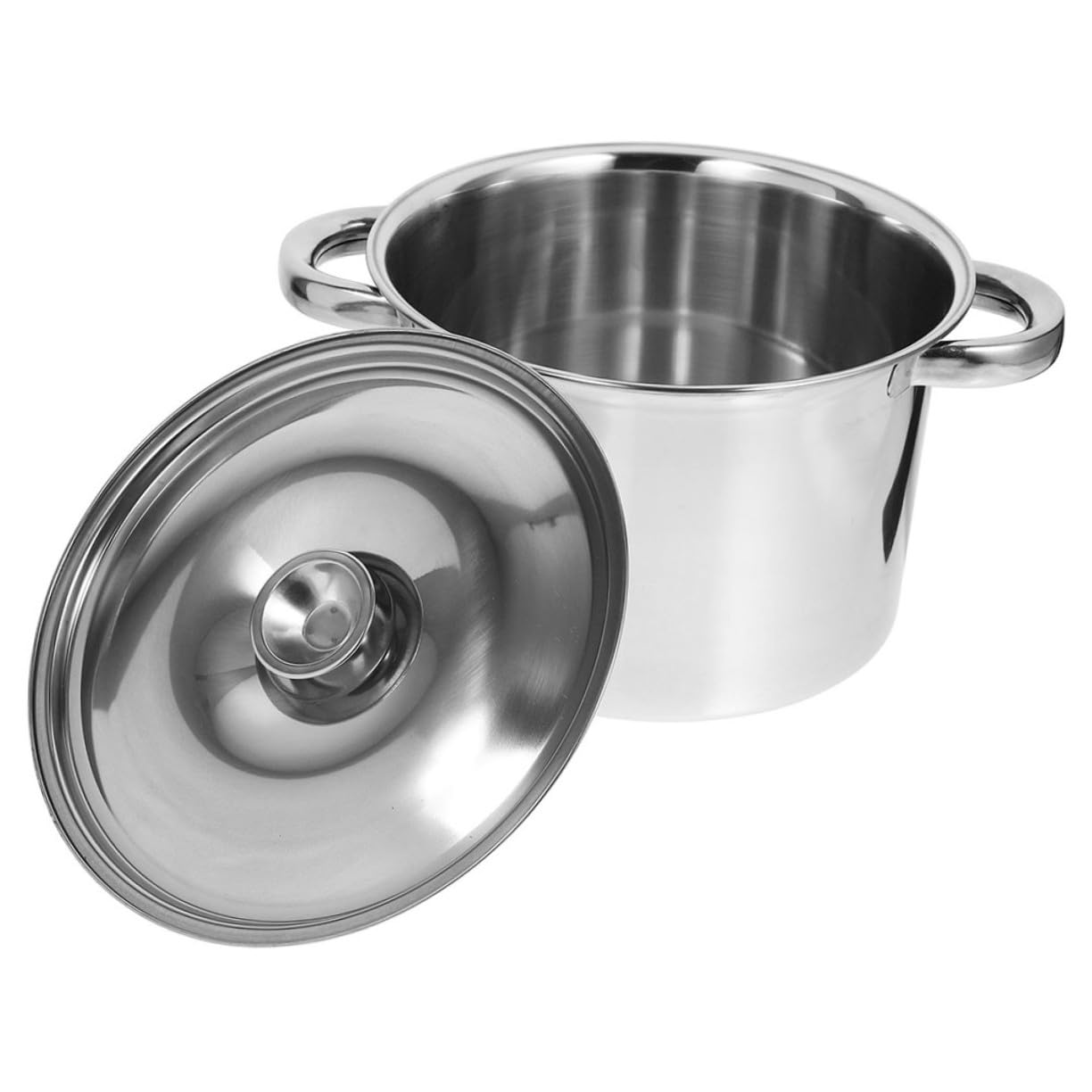 Marmite à soupe fond extra-épais pour une cuisson uniforme