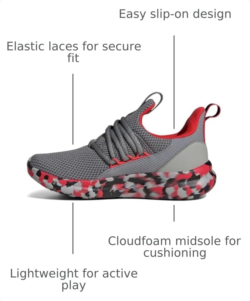 Image of adidas Kids' Lite Racer Adapt 7.0 Sneaker