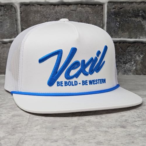 Image of Vexil American Rancher Adjustable Snapback Western Lifestyle Rodeo Southwest Inspired Meshback Hat