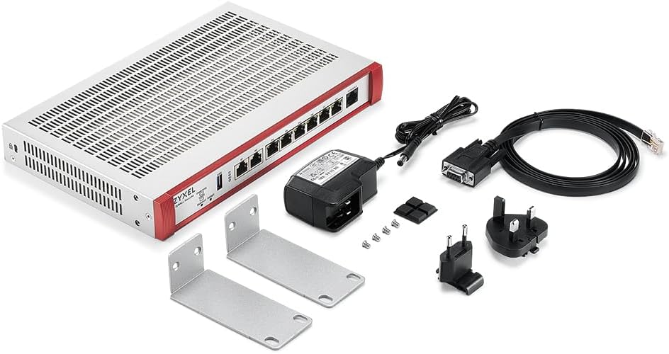 Comparison table between USG FLEX 200 (Prior Generation) and USG FLEX 200 H/HP (New Generation) showing differences in port configuration, SPI Firewall Throughput, UTM Throughput, VPN Throughput, VPN Tunnels, Max # Concurrent Sessions, VLANs Supported, Nebula Cloud Managed Option, Rack Mountable, Fanless, Suggested up to # of Users, and Suggested up to Internet Speed.