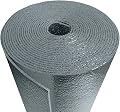 5mm Reflective Insulation Roll, Double-Sided Aluminum Foil Insulation Sheet, Reflective Window Insulation for Soundproof – Widely Used in RV, Garage, Wall, Attic, Roof, etc. (48 inch x 10 ft)