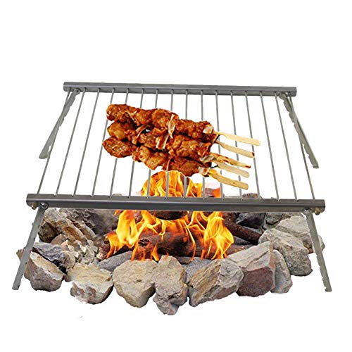 Barbecue charbon nomade extérieur pliable en acier inoxydable - 2