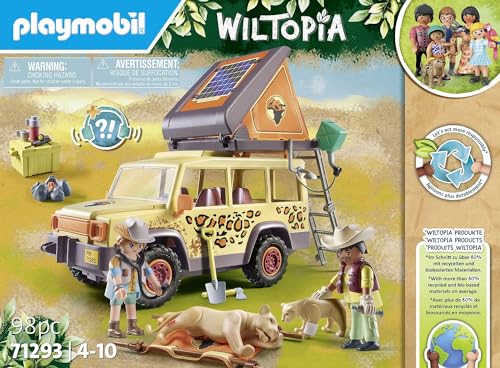 PLAYMOBIL 71293 Wiltopia Explorateurs avec véhicule tout terrain Neuf - vue 7