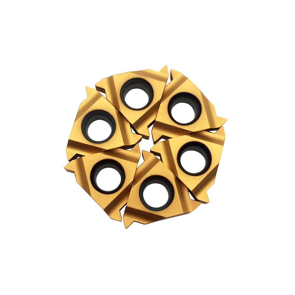 AG60, A60, Inserts De Filetage En Carbure, Revêtus De Tin, 10 Pcs/boît