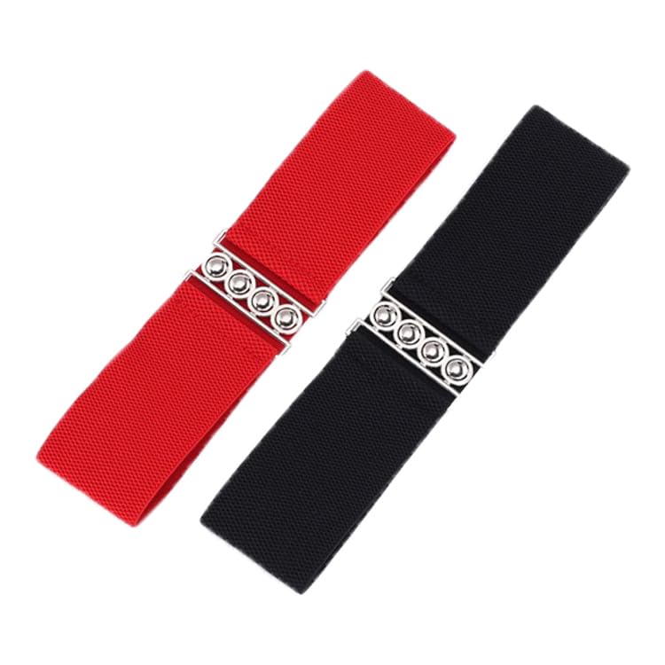 COTIM COYIN Women's Wide Elastic Waist Belt, Christmas Waistband3