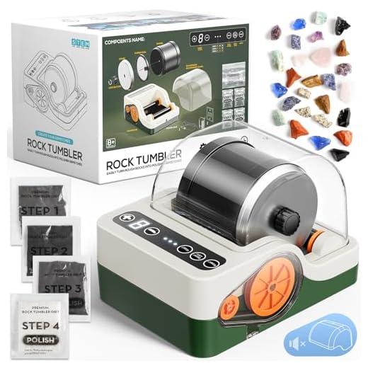 Jofuni Quiet Rock Tumbler Machine