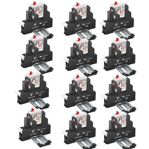 12 12Amp ~j[XCb` DPDT eXg{^t 110V/120V AC 1NO 1NC 5s \Pbgx[X CWP[^[Cgt ULF
