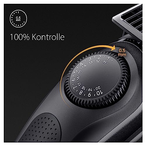 Braun Barttrimmer Series 7, Elektrischer Bartschneider Herren mit 8 Zubehörteile, Ultrascharfe...