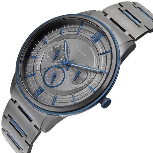 Image of TIMEX Analog Watch for Man with Round Dial & Water Resistant Men's Wrist Watches