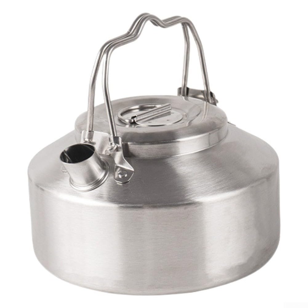 Olla para portátil para acero 304 0.9L Antióxido Duradera Olla