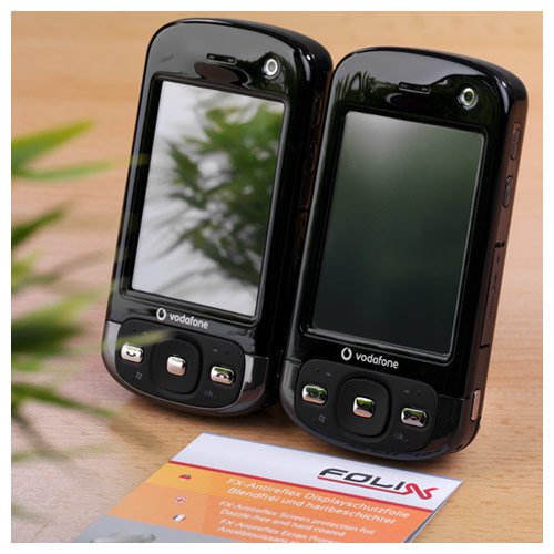 atFoliX Screen Protector compatible with Panasonic Lumix DMC-GF3 Screen Protection Film, anti-reflective and shock-absorbing FX Protector Film (3X)