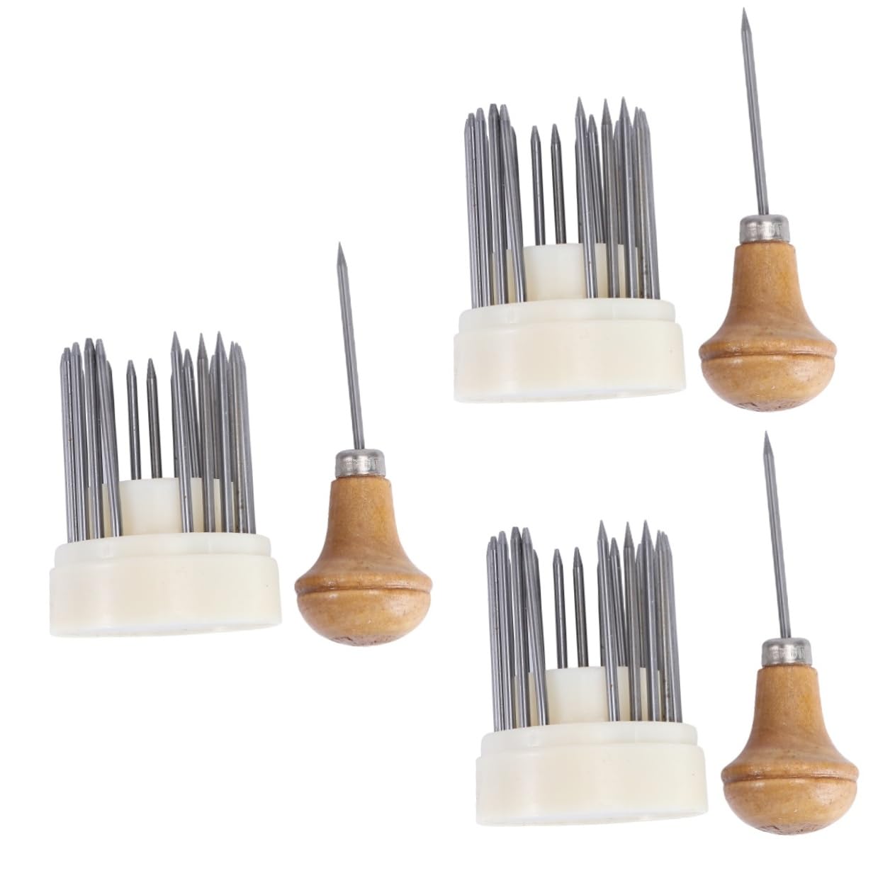 NUOBESTY 3 Boîtes 23 Sommets Outils De Bijoux De Perle Et Lunette Outil De Perles De Diamant Stylo De Forage Diamant Perle De Pierre De Diamant Outil à Khaki en Bois