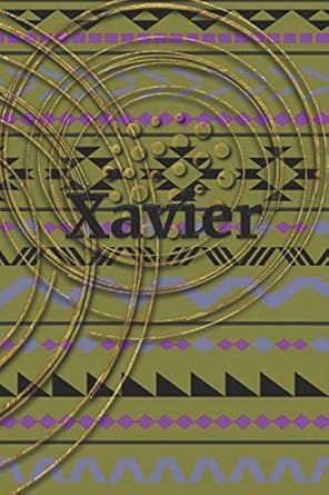 Amazon.com: Xavier: Writing Paper: 9781090110626: Cullen, Lynette: Libros