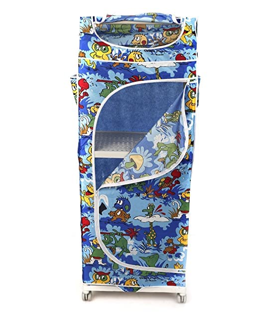 BIMYOU Multipurpose Premium Plastic Baby almirah, Wardrobe for Kids