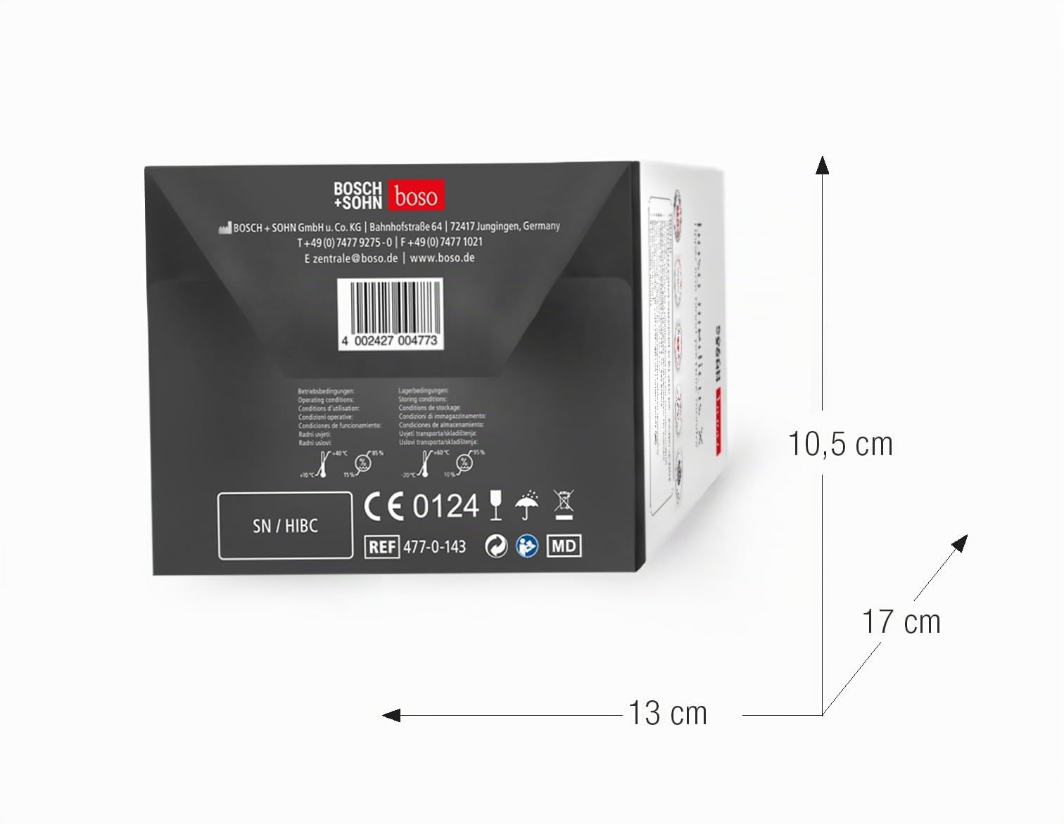 Boso boso medicus X Tensiómetro con todas las funciones básicas