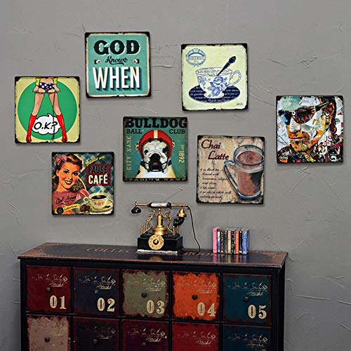 Aber Fire Safety Signs Extinguisher Id Wet Chemical Wall Art Sign for Kitchen Bedroom Bathroom Bar Wall Sign Vintage Metal Round Tin Sign 12