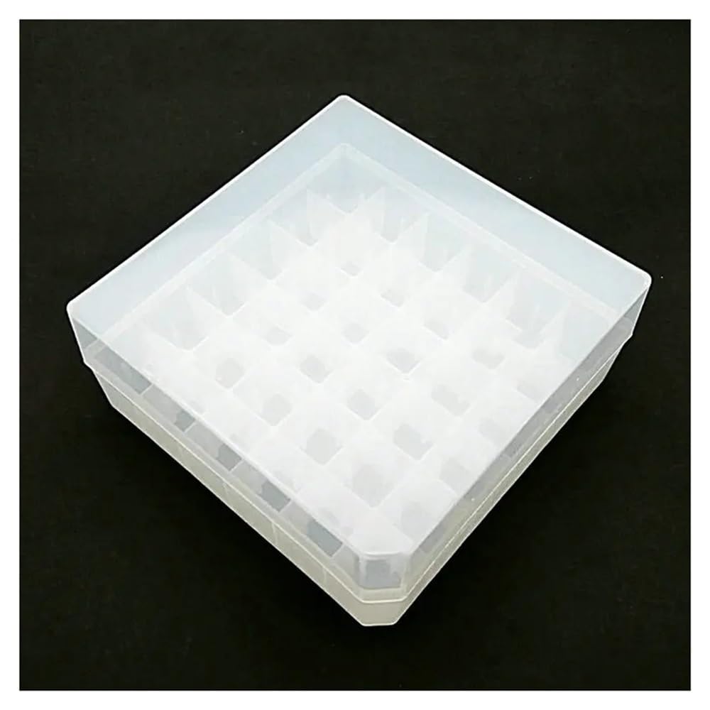2 pezzi 4 pezzi 5 ml 36 fori scatola for provette in plastica da laboratorio criogenica supporto for provette for esperimenti(4pcs)