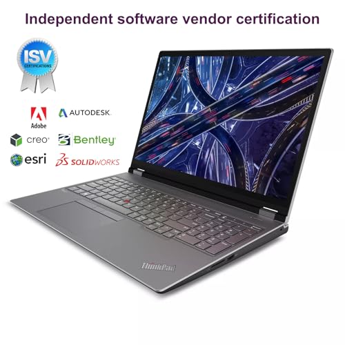 Image of Lenovo ThinkPad P16 Gen 2 Mobile Workstation (16 inch FHD+ 100% sRGB, Intel 24-Core i9-13980HX, 64GB DDR5 RAM, 2TB SSD, NVIDIA RTX 2000 Ada 8GB) Laptop for Engineer, Designer, Architect, Win 11 Pro