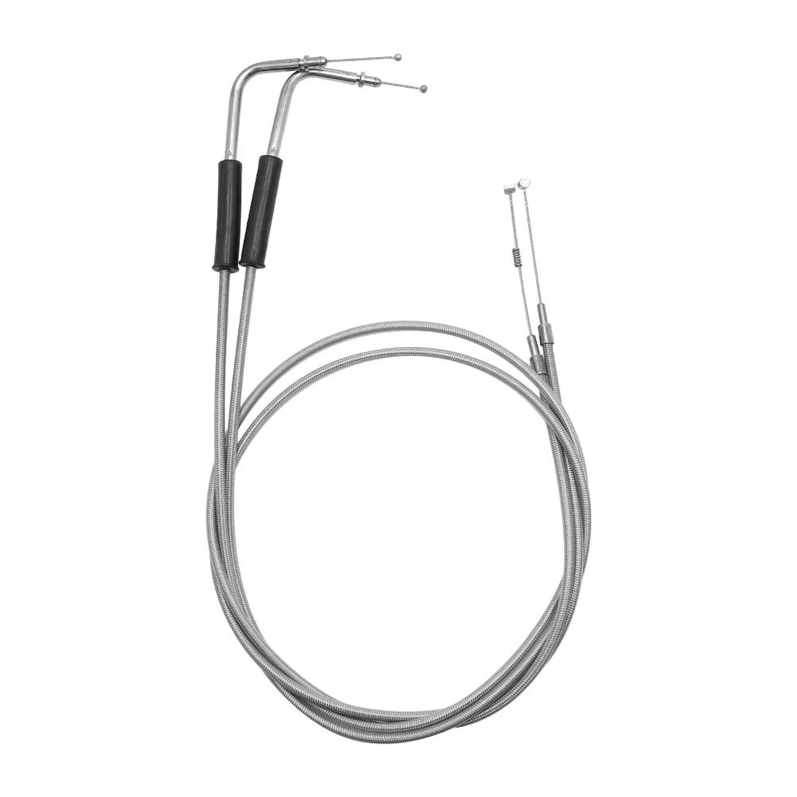 Motorcycle Lengthened Throttle Cable for Harley Sportster Iron XL 883 1200 Dyna Softail Fat Boy Heritage Road King