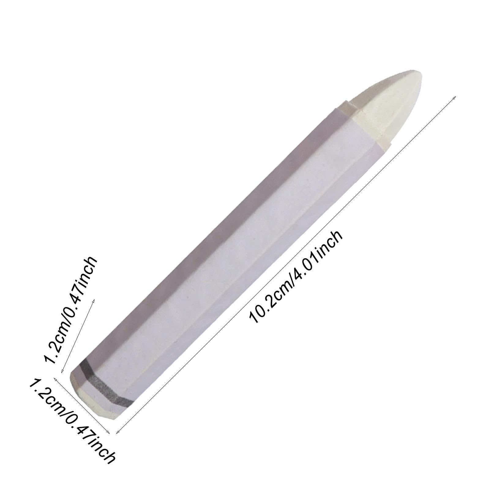 SELEAD Jumbo Tire Marker White Red - 6 Pack 15mm Wide Tip Paint Pens For Car Tires Lettering, Large Capacity Premium Ink Waterproof Permanent Markers