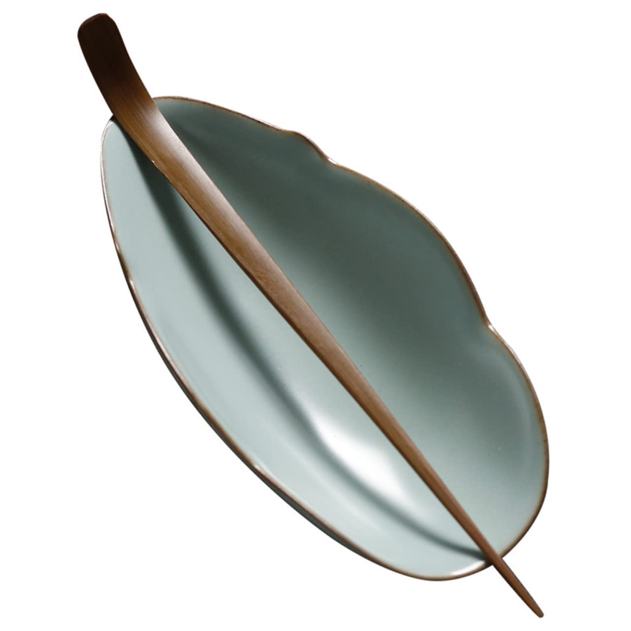 OHPHCALL 1 Set Ru Kiln Tea Color Tool Tea Shovel Tea Scoop Tea Supplies Tea Accessory Practical Tea Spoon Teaware Accessories Spoon