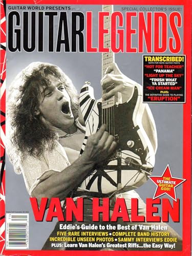 Guitar Legends Magazine Van Hallen