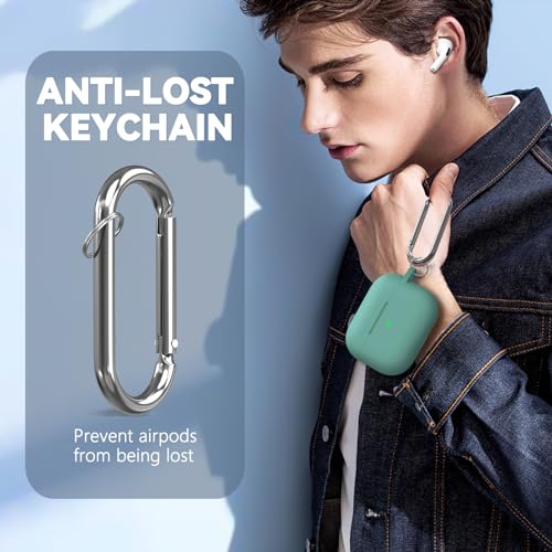 Image of Ljusmicker for AirPods Pro Case Cover with Magnetic Lock,Green