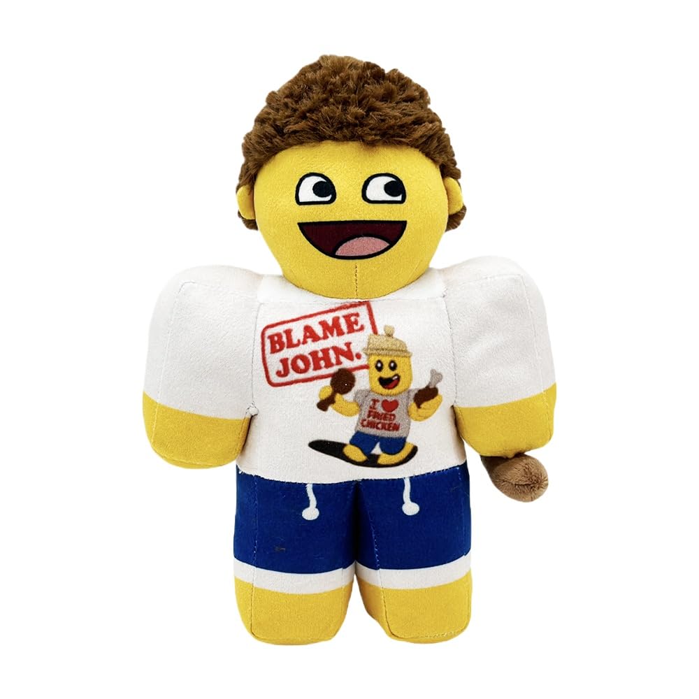 Forsaken Shedletsky Roblox Gaming Character Plush Toy Yellow And